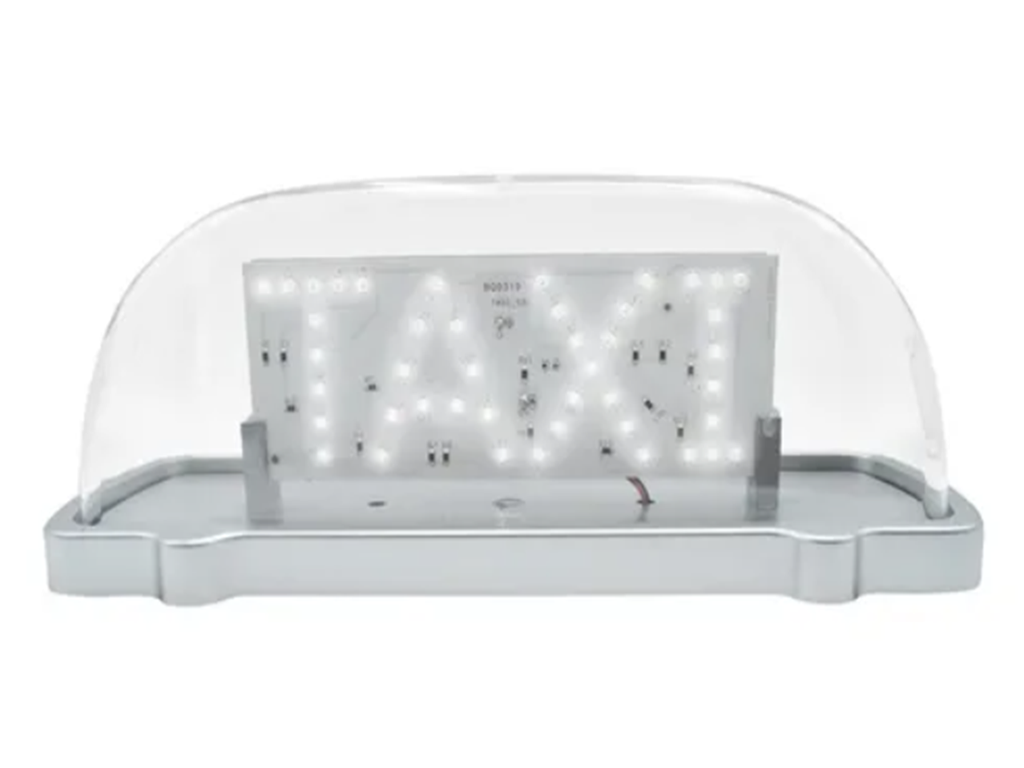 TORRETA TAXI LEDS BLANCO