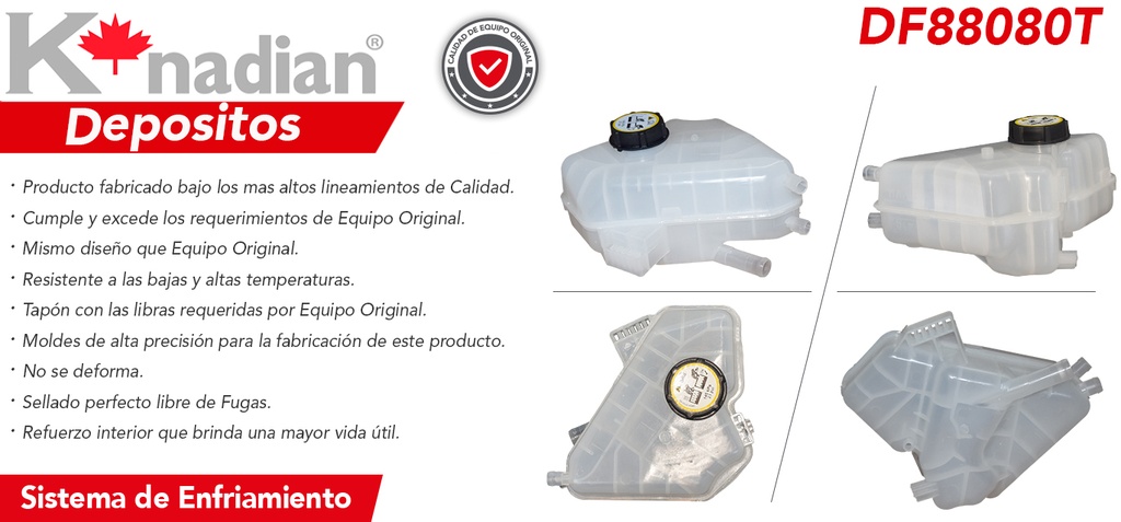 DEPOSITO ANTICONGELANTE FD FIESTA1.8 10-15 FIGO 11- ECOSPORT  13-
