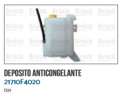 DEPOSITO ANTICONGELANTE NS D-21  21710-F4020