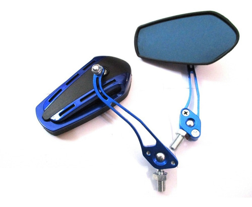 ESPEJO MOTO AZUL