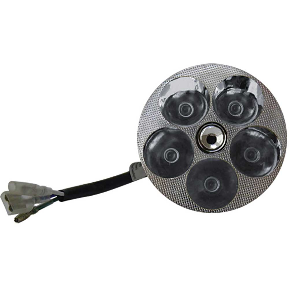 FARO HIPERLEDS 5 REDONDO CARCASA CROMO
