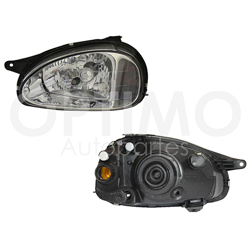 FARO CV CHEVY/JOY/SWING/MONZA 01-03 LISO C/AJUSTES IZQ