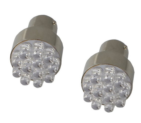 FOCO 2 POLOS LEDS ROJO