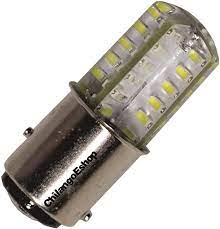FOCO 2 POLOS PATAS DISPAREJAS LED BLANCO