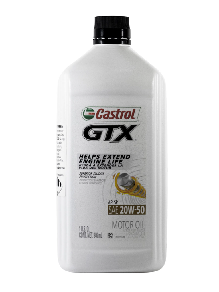 ACEITE MOTOR GASOLINA MULTIGRADO 20W50 1LTS