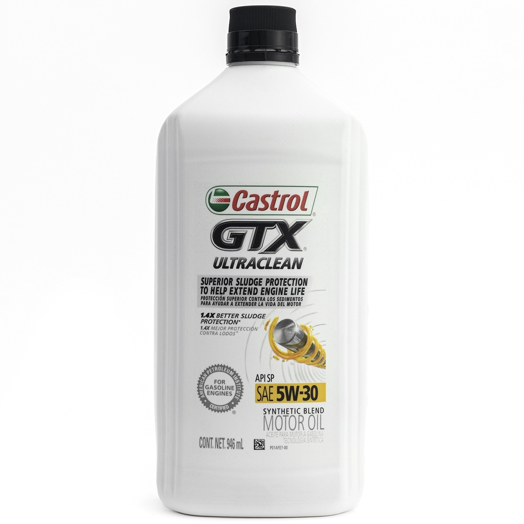ACEITE MOTOR GASOLINA MULTIGRADO 5W30 1LTS