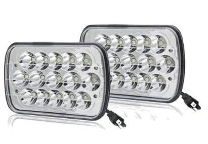FARO H-6054 15 LED 45W 7"  ALTA Y BAJA BLANCO 12-24V JUEG