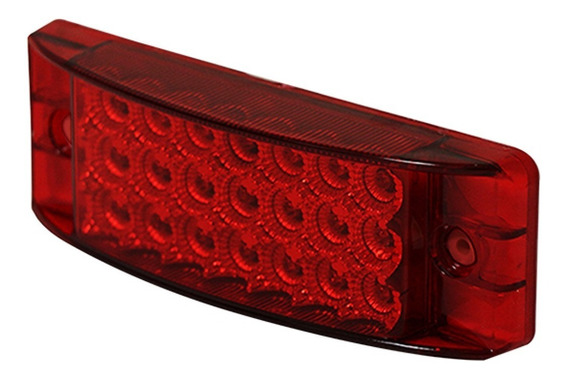 PLAFON CAMION RECTANGULAR LED ROJO