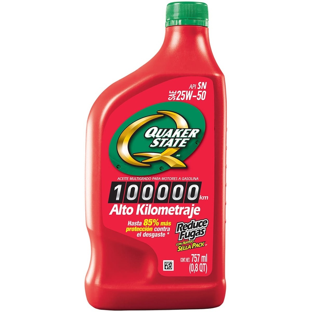 ACEITE MOTOR GASOLINA MULTIGRADO 25W50 1LTS
