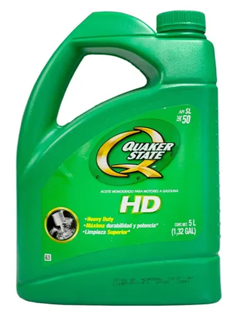 ACEITE MOTOR GASOLINA MONOGRADO 50 5LTS