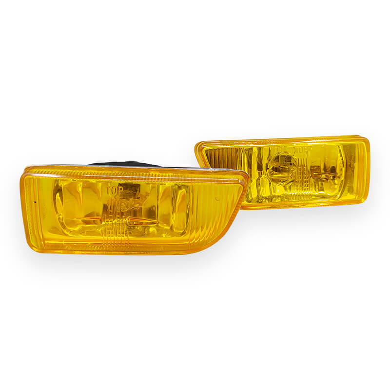 FARO HALOGENO RECTANGULAR AMARILLO