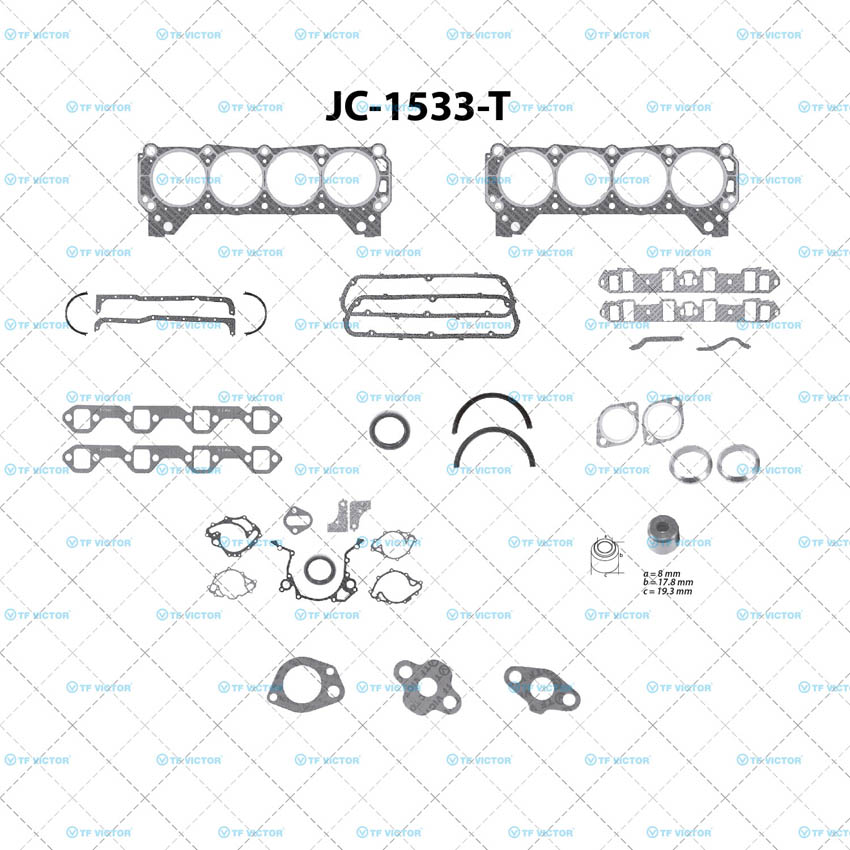 JUNTA MOTOR FD F-150      (3-02)