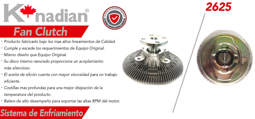 FAN CLUTCH DG JEEP CHEROKEE 87-01