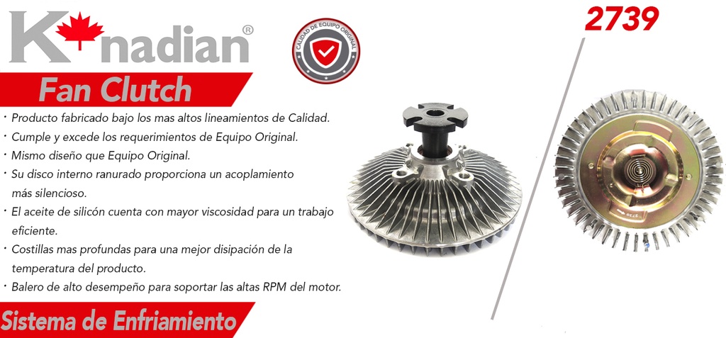 FAN CLUTCH CV S-10 4CIL 95-03