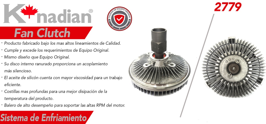 FAN CLUTCH FD RANGER 96-07