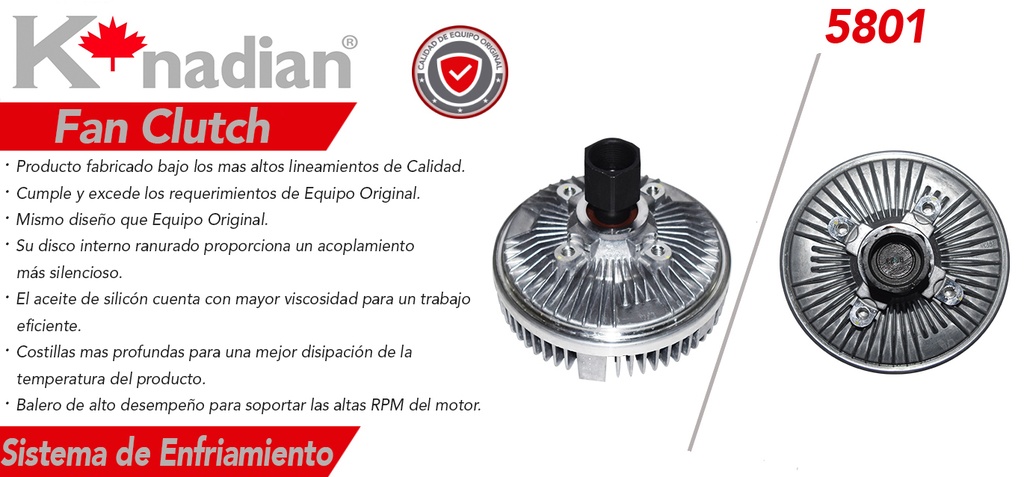 FAN CLUTCH DG RAM 3.7 4.7 09-16