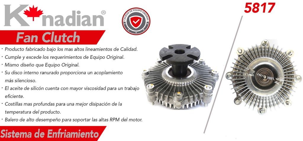 FAN CLUTCH CV LUV