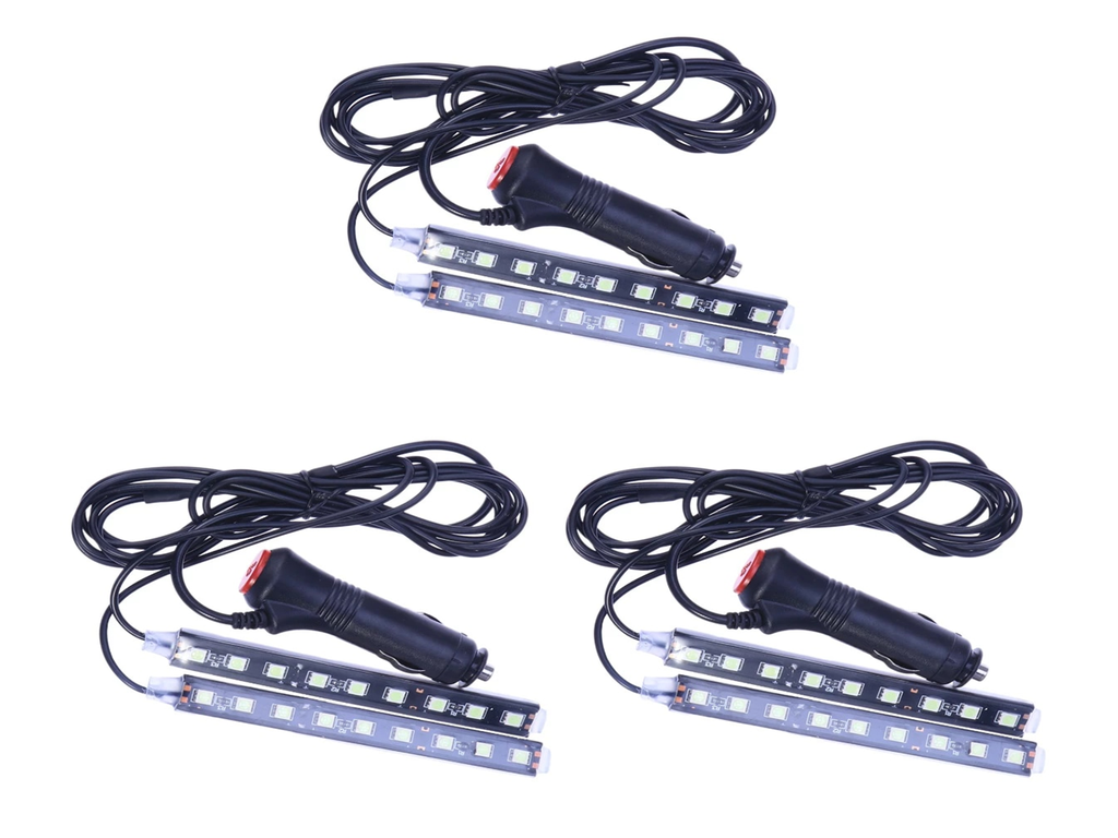 LAMPARA INTERIOR C/18LEDS AZUL