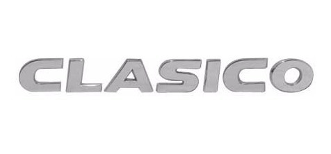 EMBLEMA LETRERAS VW CLASICO
