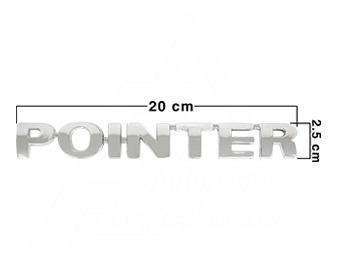 EMBLEMA LETRERAS VW POINTER