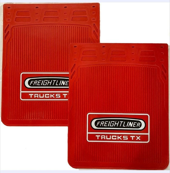 LODERA CAMION FREIGHLINER C/CONTRAPESO LET/ROJO NEGRA