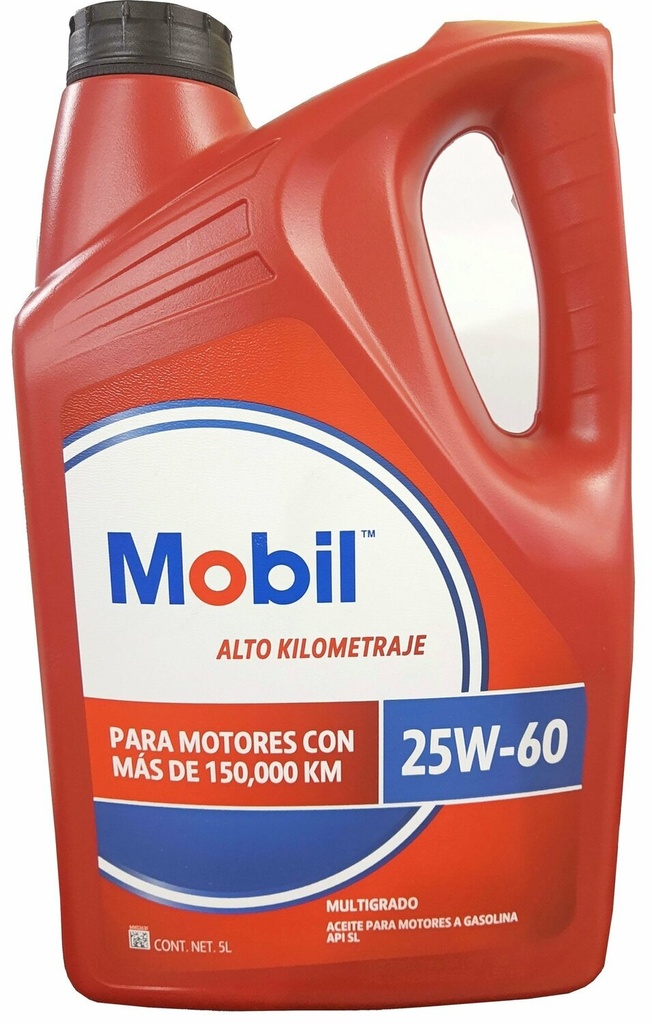 ACEITE MOTOR GASOLINA MULTIGRADO 25W60 5LTS