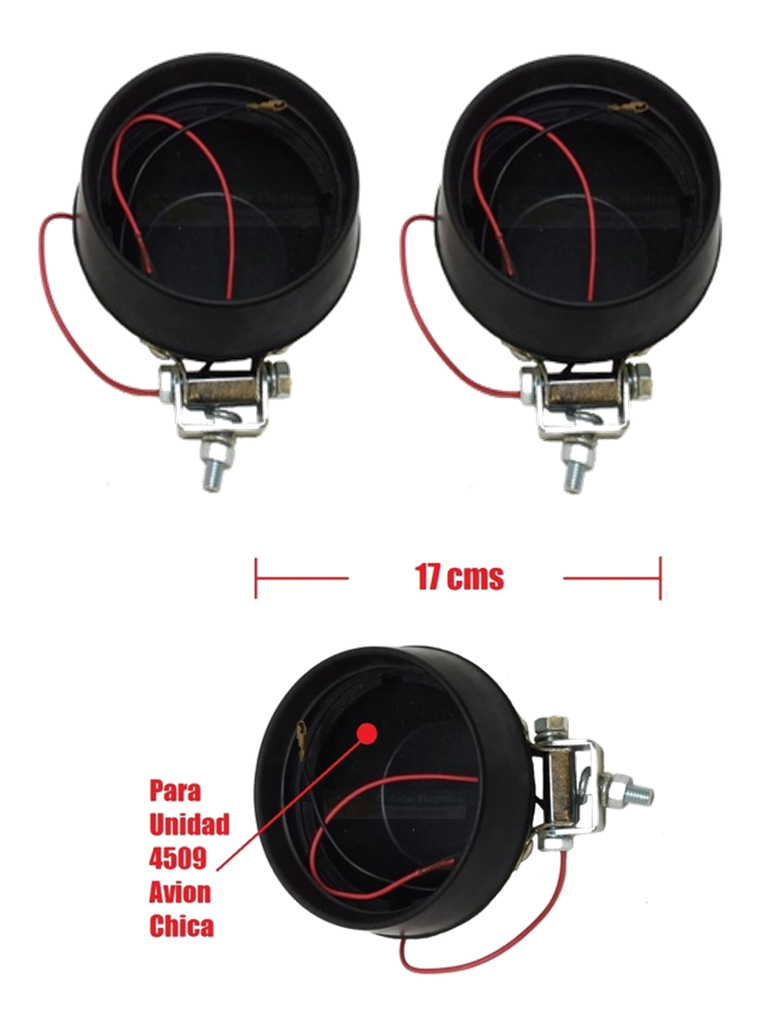 CARCAZA HULE PARA UNIDAD DE AVION CHICA SV0424-F046A 4509