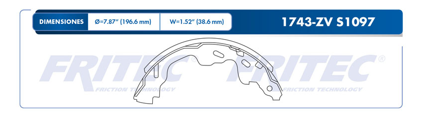 BALATA TRASERO VW POLO 18-20