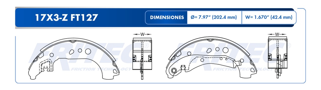 BALATA TRASERO VW VIRTUS