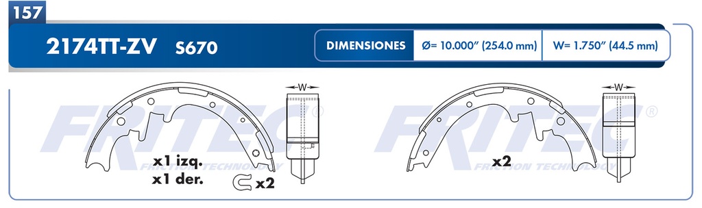 BALATA TRASERO DG CHEROKEE
