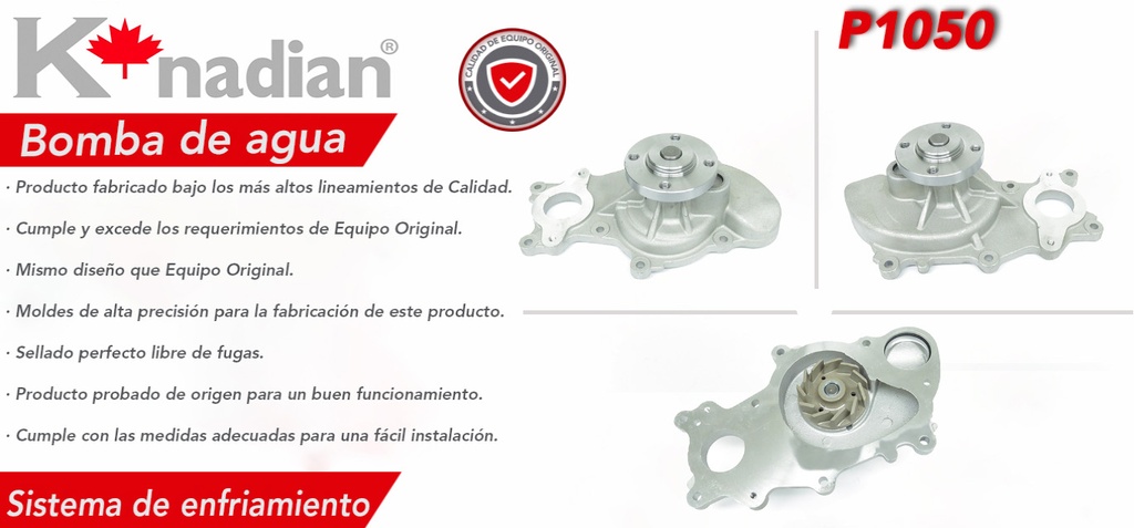 BOMBA AGUA FD F-150 3.7 6C 11-15