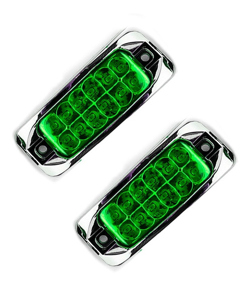 PLAFON CAMELLO TRIANGULAR VERDE LEDS