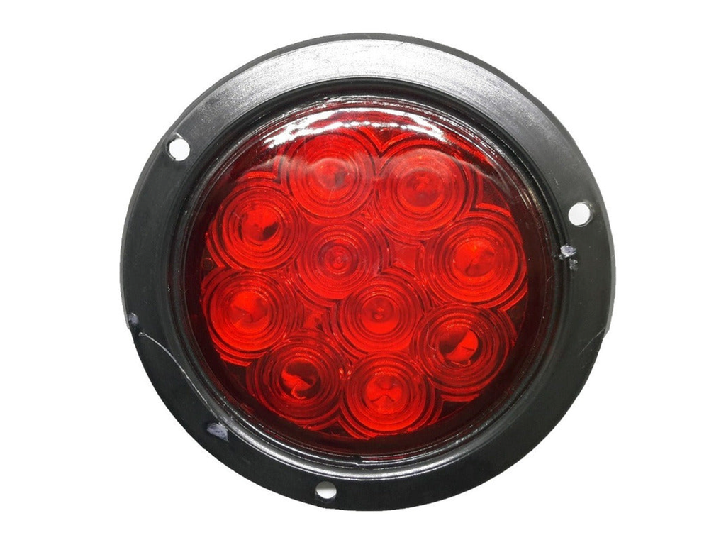 PLAFON REDONDO LEDS ROJO
