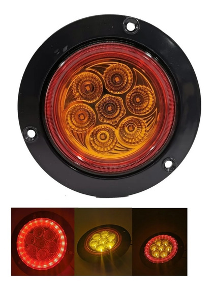 PLAFON 7LEDS STROBO ARO NEGRO AMABAR