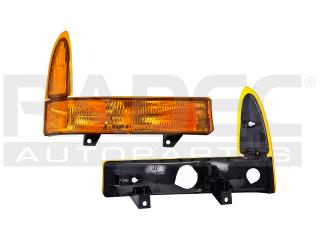 CUARTO FRONTAL FD F-350/SUPER DUTY/EXCURSION 99-01 AMBAR DEP