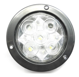 PLAFON REDONDO 5 LEDS NEGRO CLARO