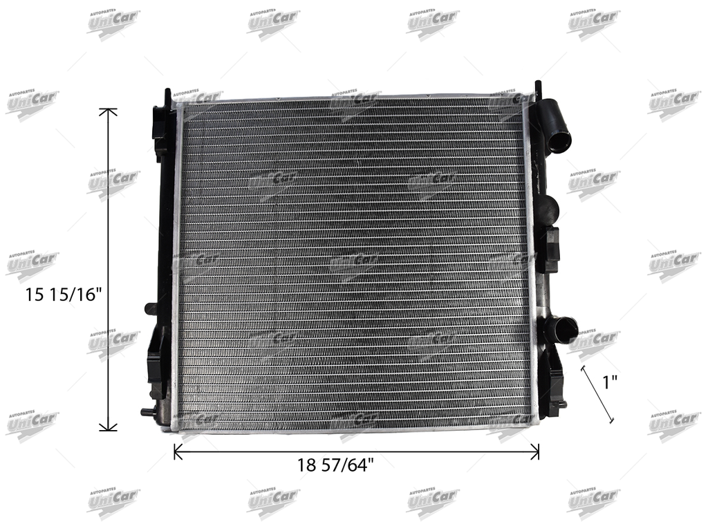 RADIADOR NS PLATINA APRIO 16 VALV