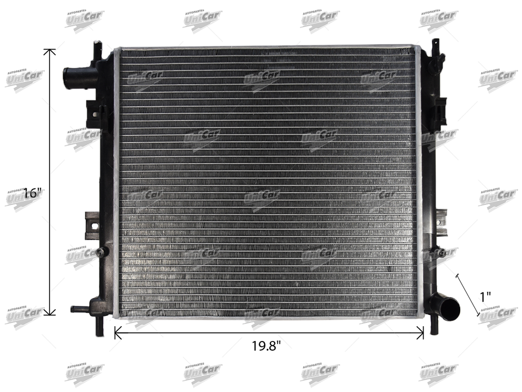 RADIADOR FD FIESTA IKON 02-07