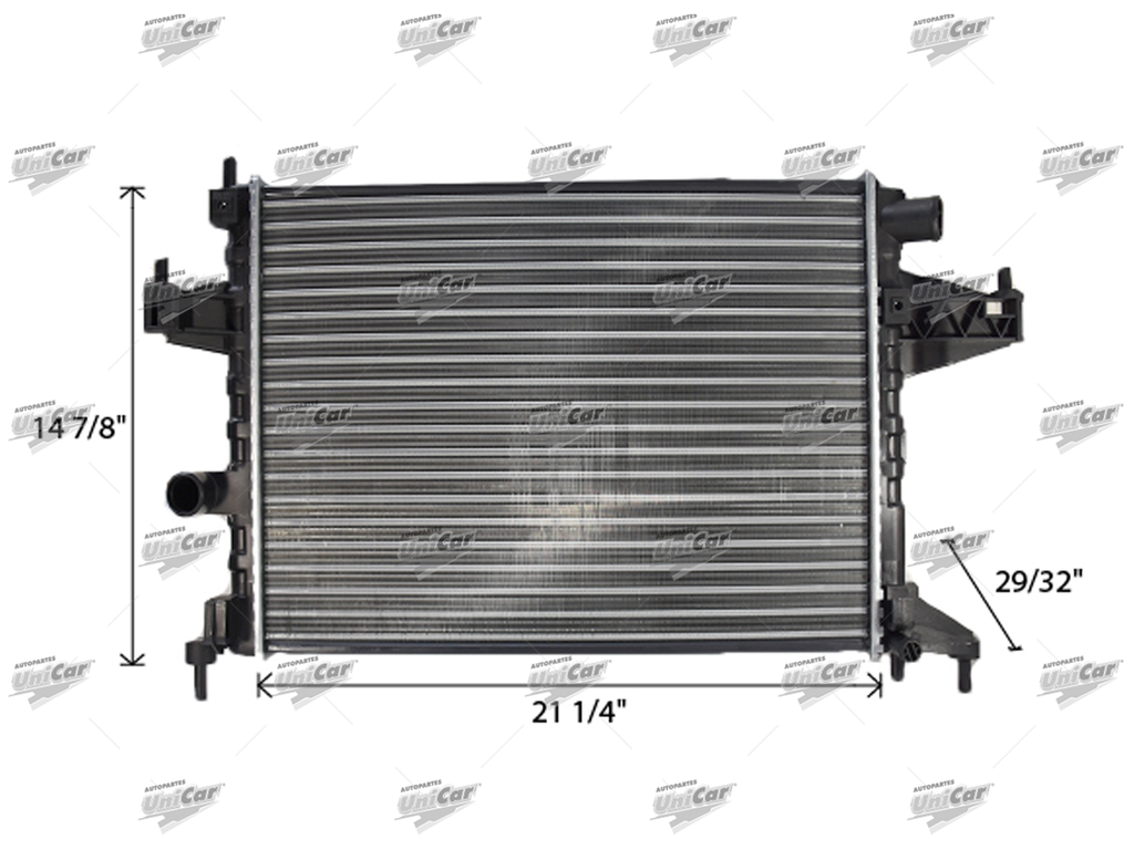 RADIADOR CV CORSA