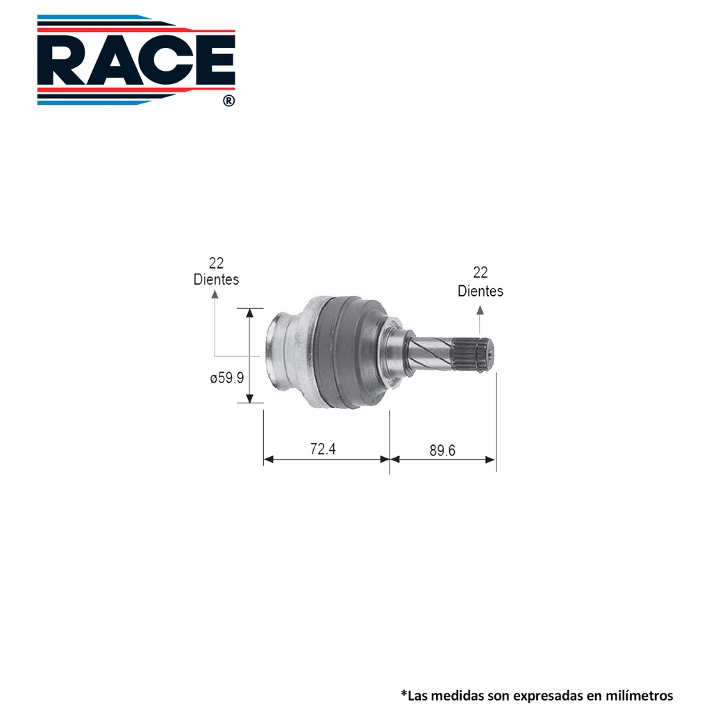 JUNTA HOMOCINETICA CV CORSA L/C