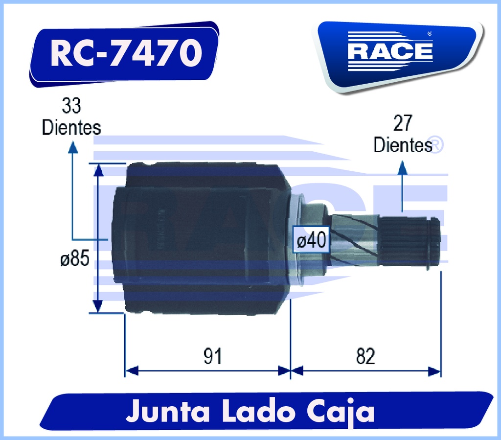 JUNTA HOMOCINETICA DG PATRIOT COMPASS