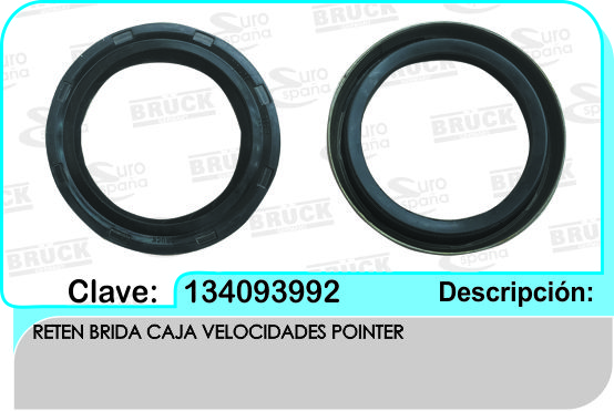 RETEN CAJA VELOCIDADES VW POINTER 0134093992