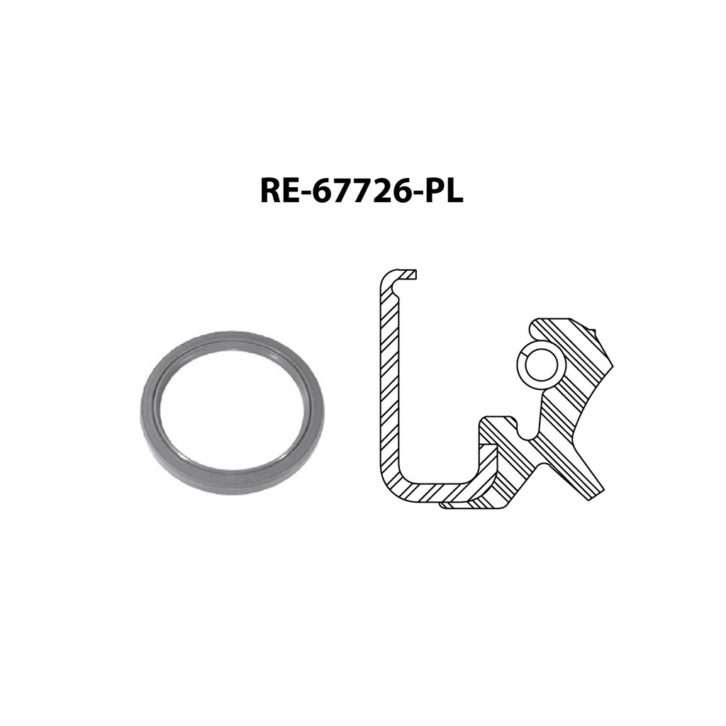 RETEN CIGUEÑAL TRASERO VW A1 A2 A3 CARIBE ATLANTIC