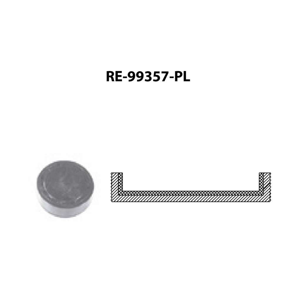 TAPON ARBOL LEVAS NS PLATINA