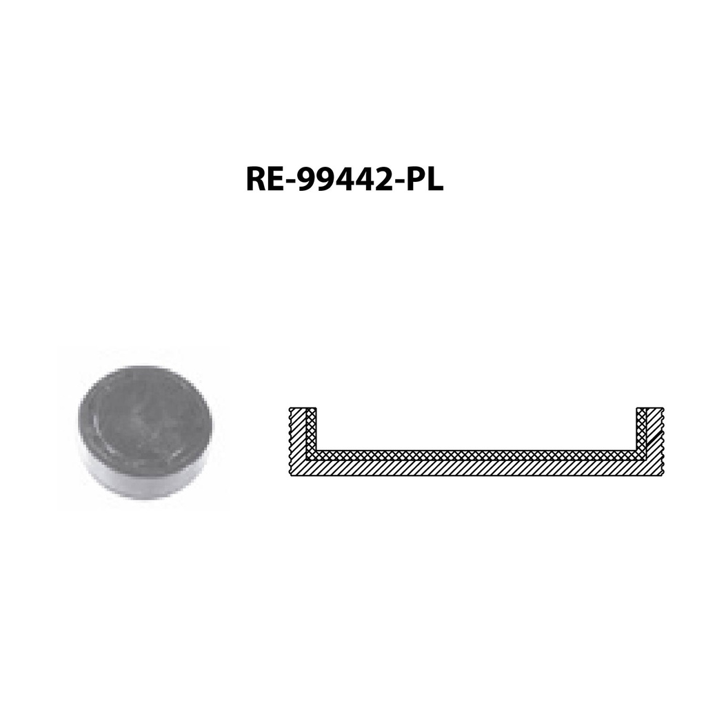 TAPON ARBOL LEVAS NS PLATINA