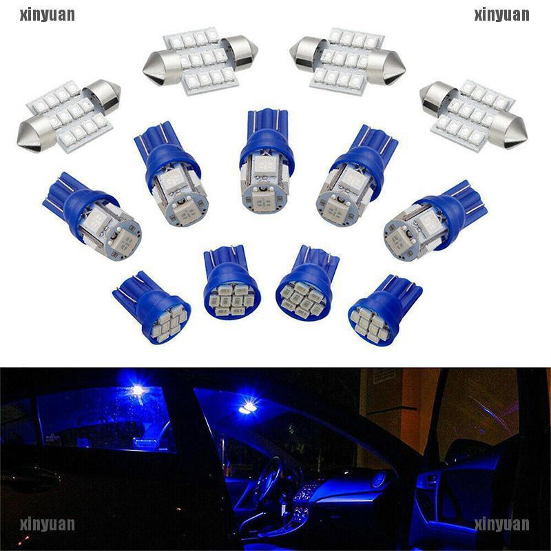 LAMPARA INTERIOR AZUL