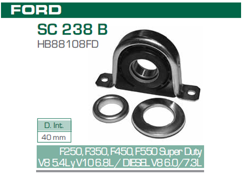 SOPORTE CARDAN FD F250 F350 F450 F550