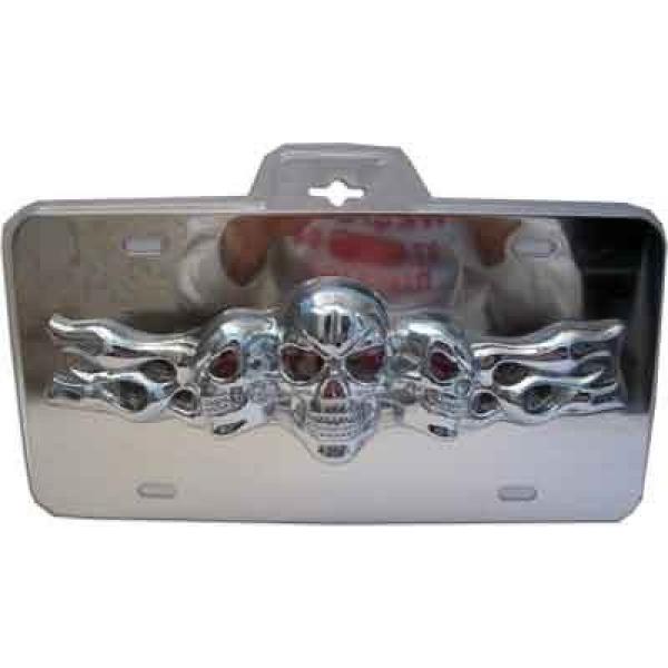 PORTA PLACA PLASTICO