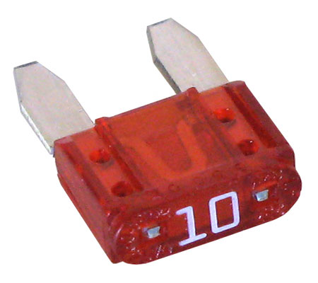 FUSIBLE ENCHUFE MINI 10 AMPERES
