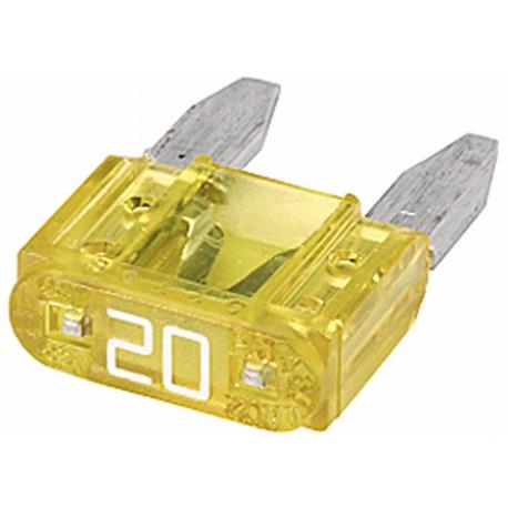 FUSIBLE ENCHUFE MINI 20 AMPERES